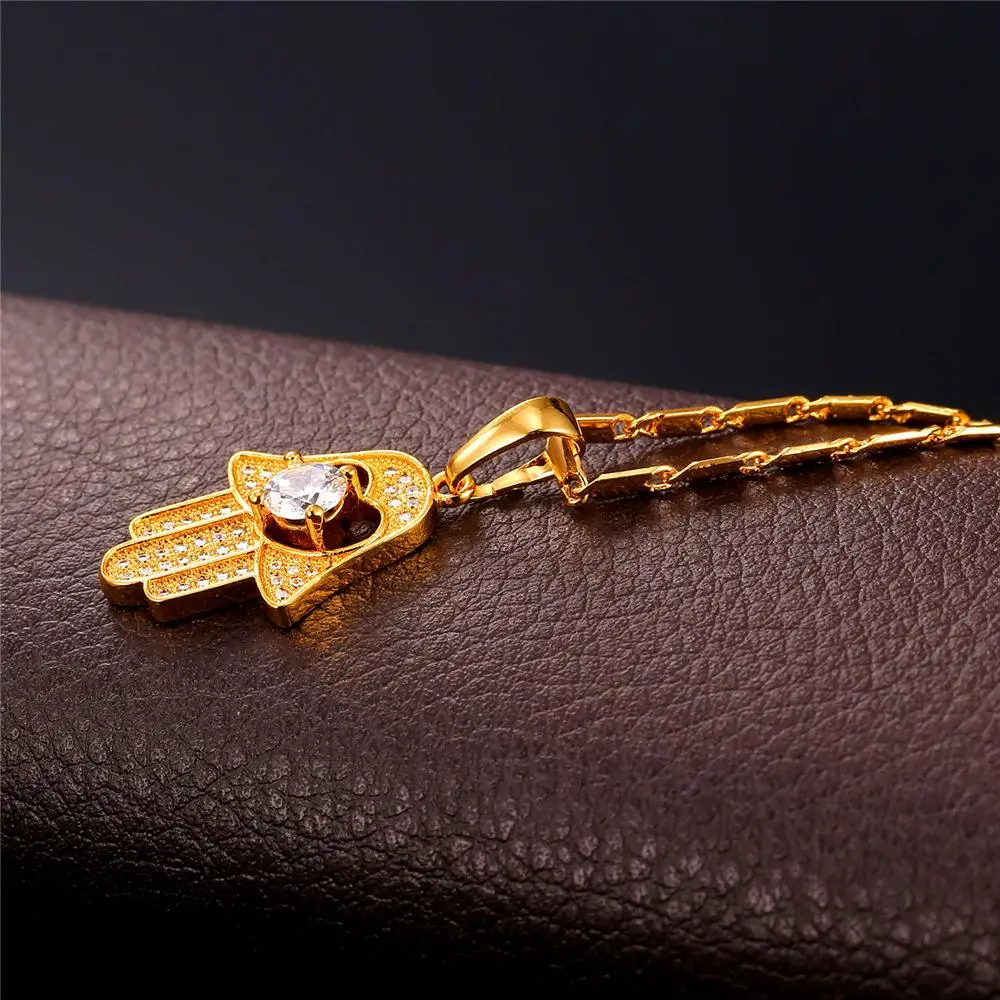 Женское винтажное украшение с фианитом золотистого/серебристого цвета |