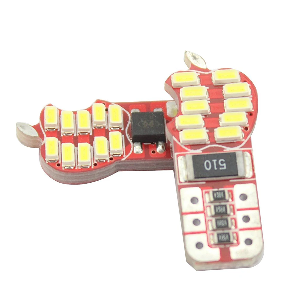 50 шт./лот 10 3014 LED 20 SMD CANBUS без ошибок 194 W5W 168 Автомобильная боковая клиновидная