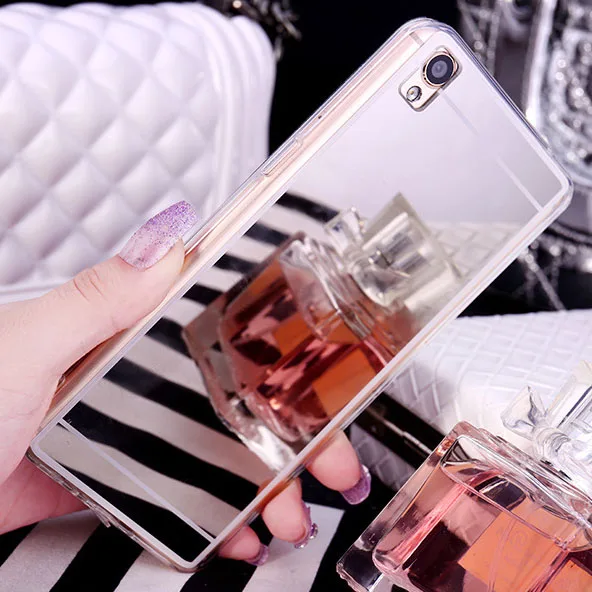 Zagter ТПУ зеркальный чехол для Oppo F5 F3 R11 F1 R11S Plus R7 R7S R9S A83 A77 A79 A71 A51 A31 A35 A37 задняя крышка