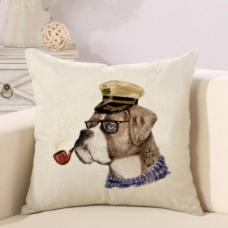 Межремонтный период Симпатичные мягкие с принтом собаки Чехлы для подушек