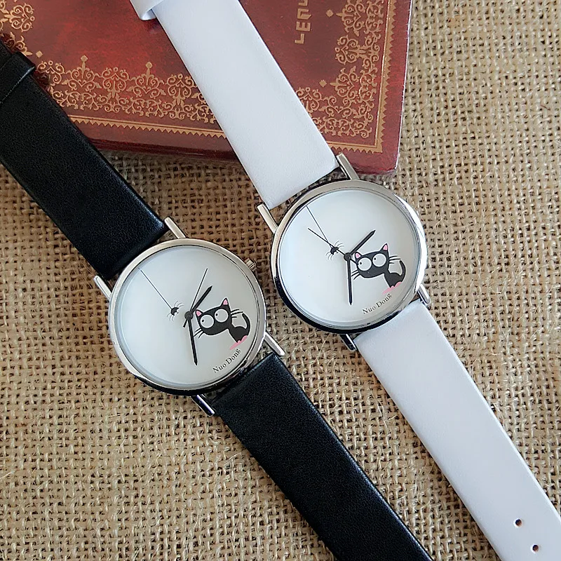 Новинка 2016 женские повседневные часы с изображением маленького человека паука