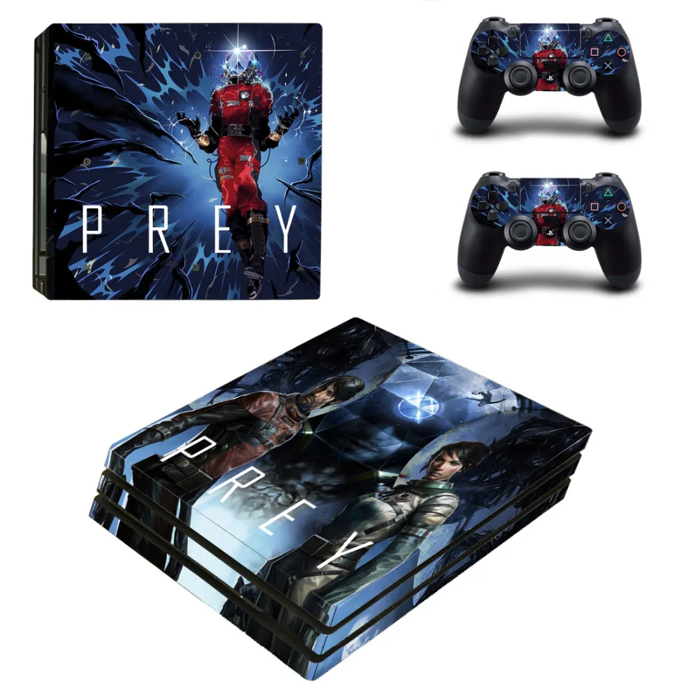 Игра добычи PS4 Pro кожи наклейки для Sony PlayStation 4 консоли и контроллеры настенные