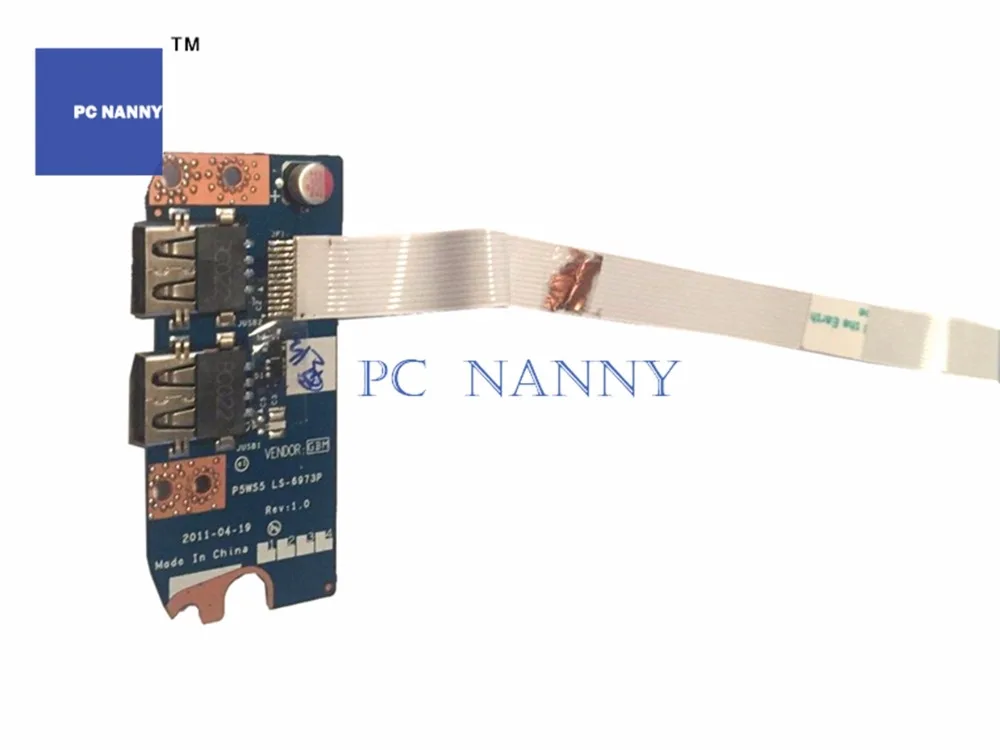 ПК Няня для Gateway NV53 NV55S37U P5WS5 подлинный ноутбук с двумя USB портами и кабелем|usb usb|usb