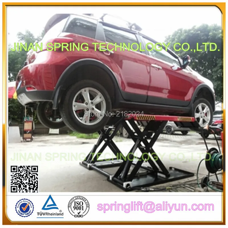 Недорогой портативный автомобильный подъемник Ножничного типа нагрузка 3000 кг 2019