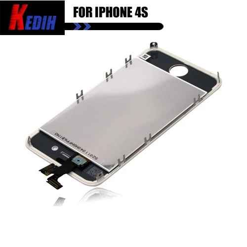 Guarantee LCD Screen + Front Glass Touch Digitizer Replacement Complete Kits For iPhone 4S White Free Shipping | Мобильные телефоны
