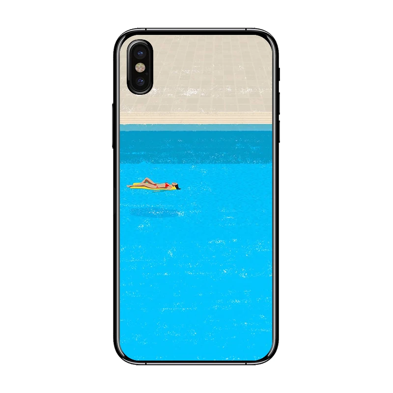 2018 Summer Cartoon Case For iPhone X Fashion ultra-thin soft Phone Cases iphone 7 6 6S 5 5S 8 Plus Back Cover Capa |