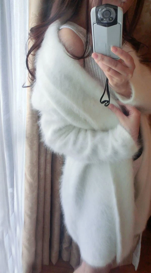 Кашемировая куртка из натурального меха норки FP853 опт и розница 2019 | Женская