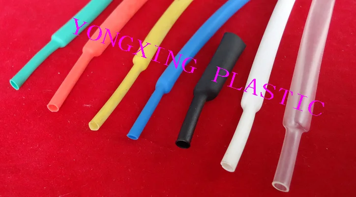 Термоусадочная трубка с двойными стенками 1 м/лот 5/16 дюймов (7 9 мм) термоусадочным