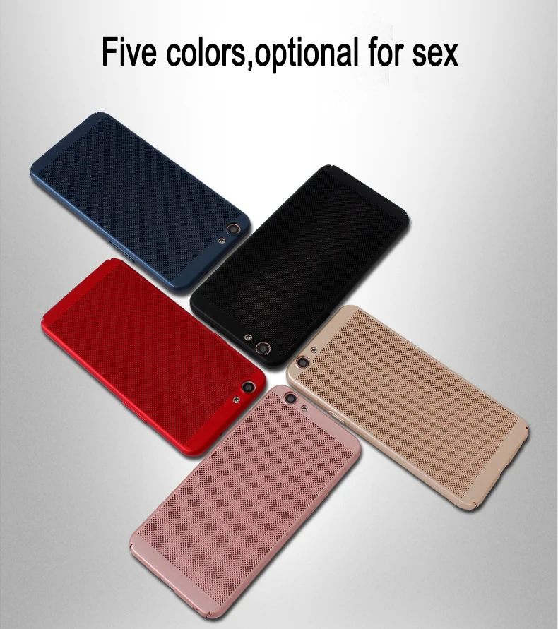 Для OPPO A59 чехол Ultra Slim сетки тепло рассеивается для телефона роскошные матовые