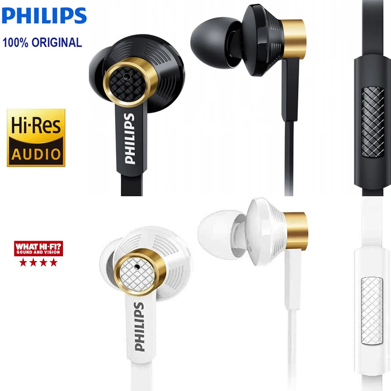 Philips Tx2 HiRes наушники с высоким разрешением HIFI fever наушники с шумоподавлением для huawei xiaomi iphone