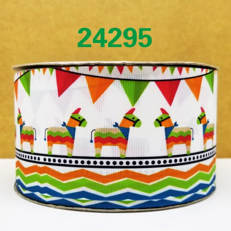 Free shipping 50 yard cartoon sport printed grosgrain ribbon 24341 | Дом и сад