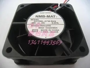 Хорошее качество оригинал Япония и США Peiya NMB Fan6CM 6025 48В 0.07A 2410ML 07W B49 Вентилятор