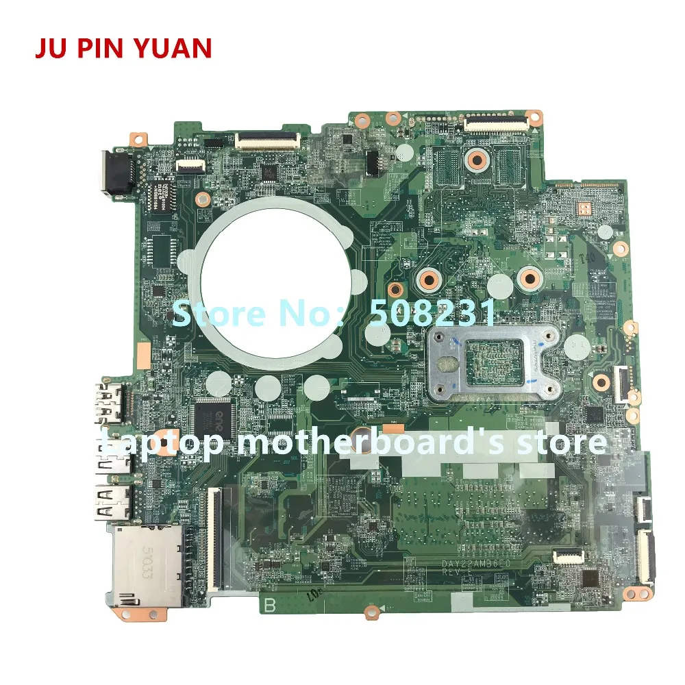 Ju pin yuan 763421-501 763421-001 DAY22AMB6E0 Y22A для hp PAVILION 17-F 17Z-F материнская плата для ноутбука с A4-6210 ЦП полностью протестирована