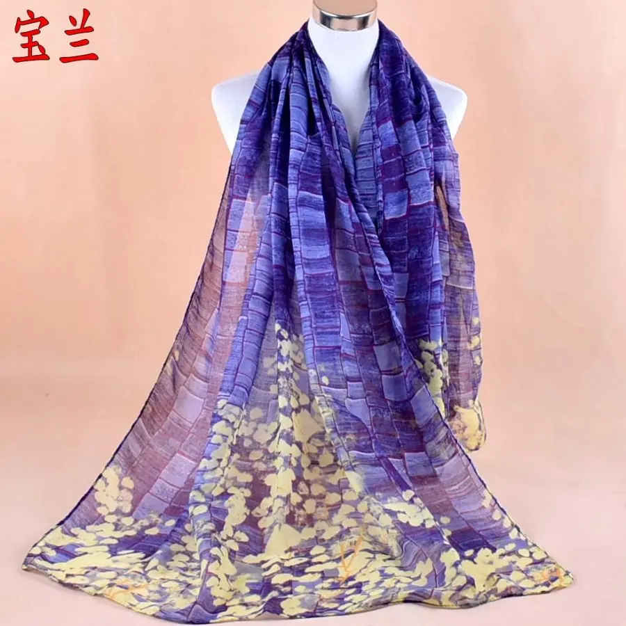 Royal blue Горячая Скидка испанский бренд шарф Женская бандана bufandas шарфы шали платок echarpe шаль накидка Пляжная накидка - Цвет: Royal blue