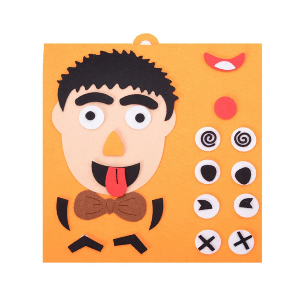 3D Пазлы для детей Детские игрушки милые Мультяшные персонажи развивающие