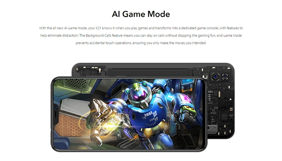 Vivo X21 6,28 ''Android 8,1 восьмиядерный смартфон 2280X1080 6 ГБ ОЗУ 128 Гб ПЗУ распознавание лица отпечаток пальца 12,0 МП мобильный телефон