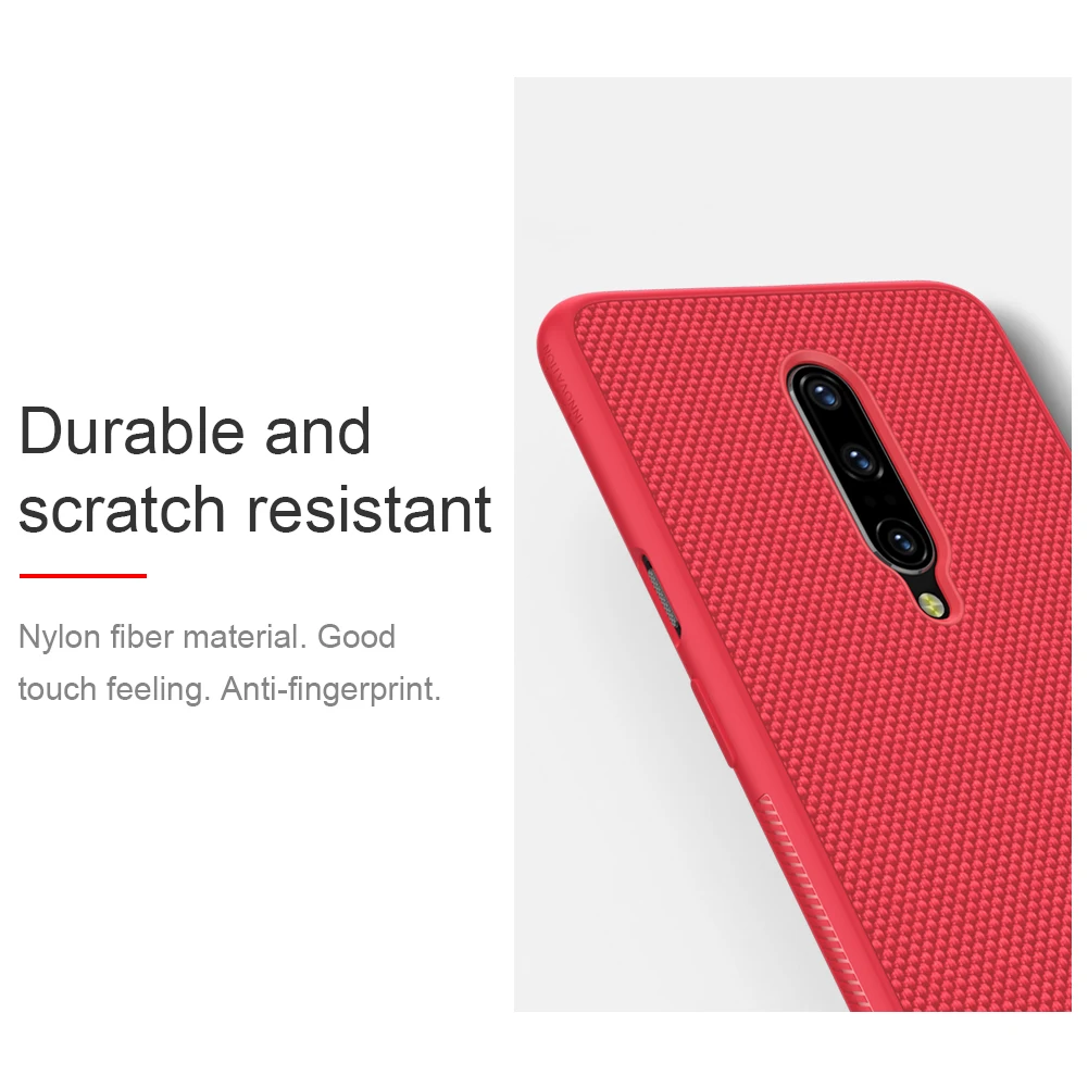 Для OnePlus 7 Pro чехол-накладка global OnePlus 7 Pro задняя крышка текстурированный защитный чехол для OnePlus 7 Pro Nillkin чехол