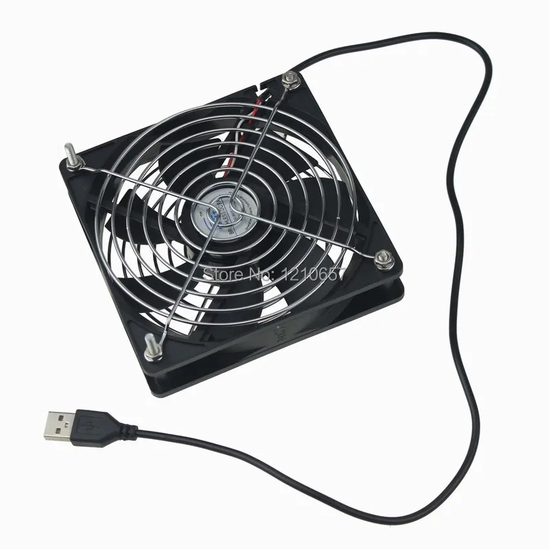 Бесшумный беспроводной маршрутизатор Gdstime 5 В 120 мм 10 комплектов|cooling fan|router cooling
