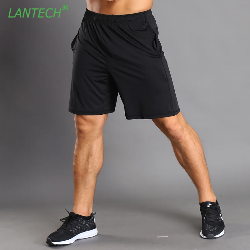 LANTECH мужские шорты для бега Спортивная одежда фитнеса занятий спортом спортзала