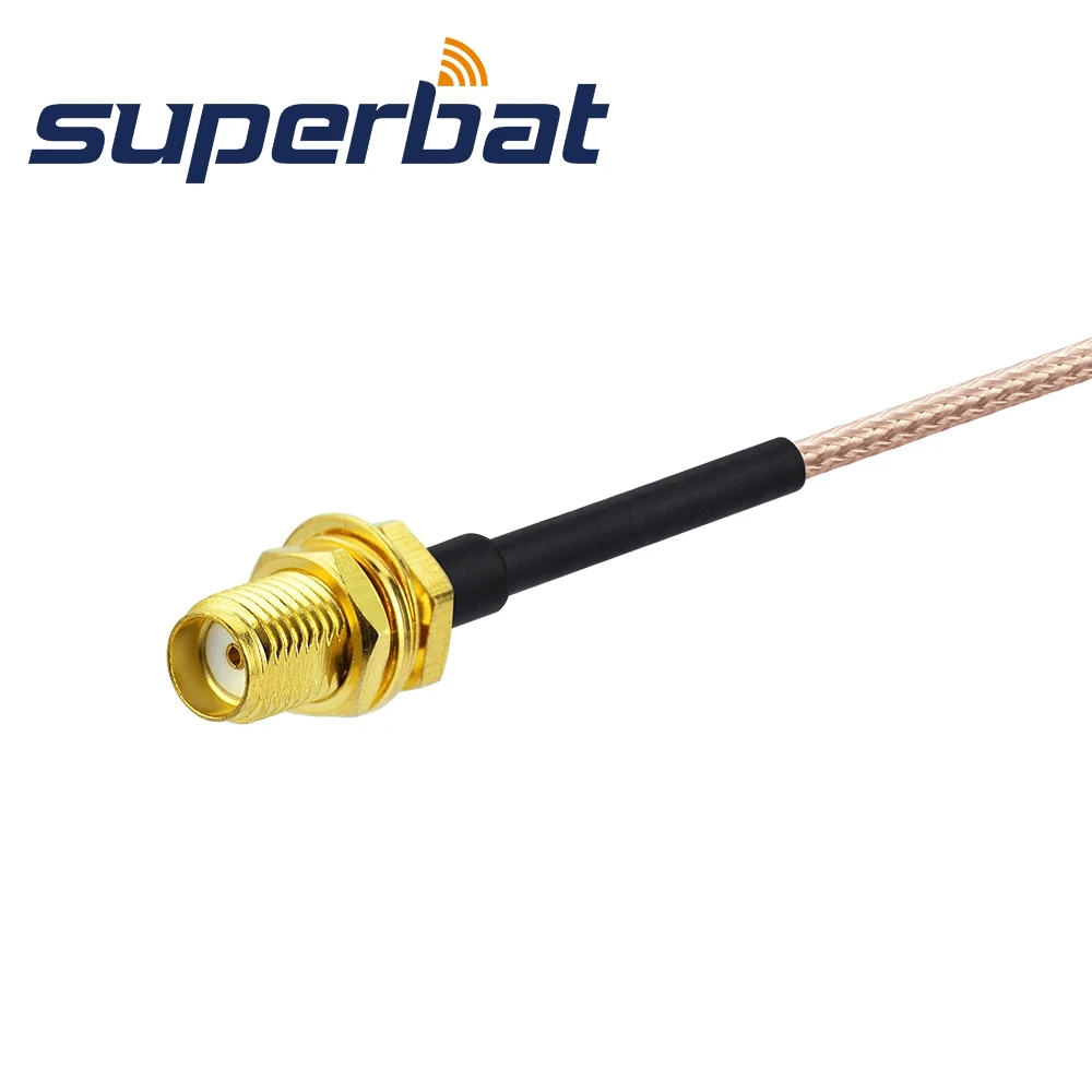 Перегородка Superbat IPX/u.fl на гнездо SMA RG178 20 см для Wifi Mini PCI с картой RF коаксиальный