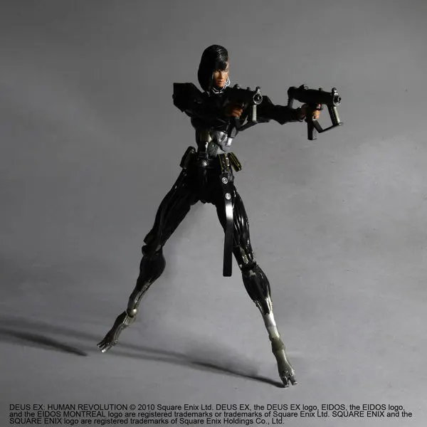 Бесплатная доставка Deus EX: человеческая революция Елена Федорова ПВХ фигурки