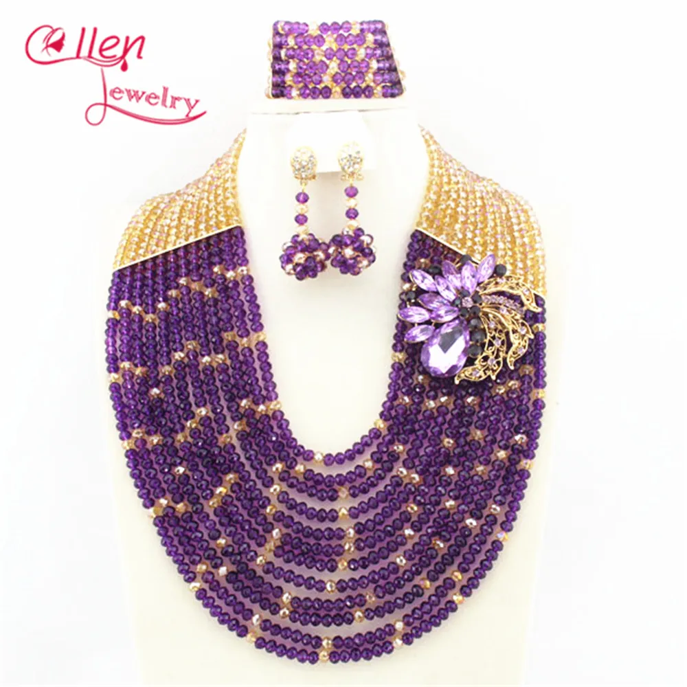 Best Африканский Бусины Jewelry комплект из туфлей в нигерийском стиле для вечеринки