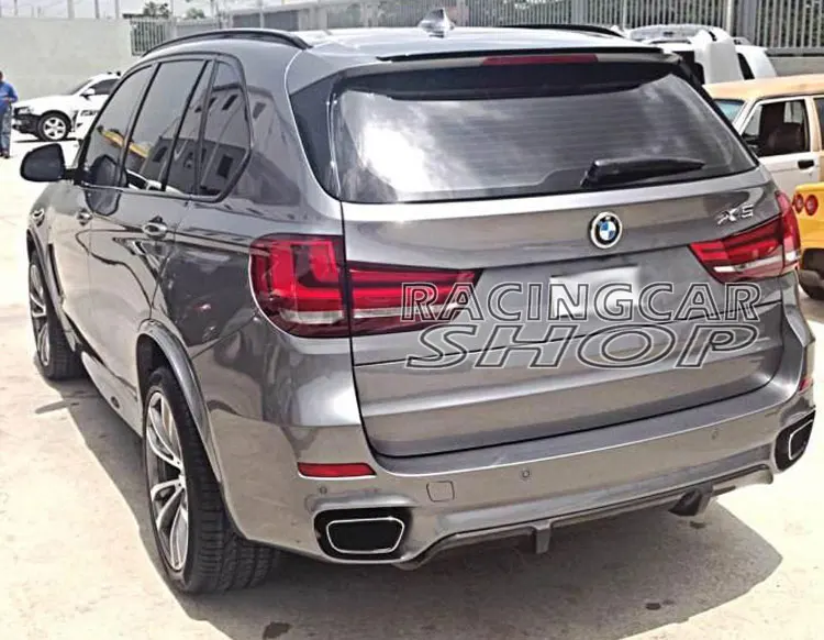 Задний диффузор из настоящего углеродного волокна для BMW F15 X5 M tech Sport B181|diffuser