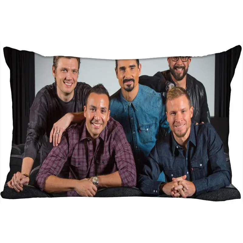 Pillowcase Backstreet, чехол для подушки для мальчиков, прямоугольная Подушка на молнии, бросок, чехол для подушки, 45x35 см(одна сторона), наволочка с декоративным принтом - Цвет: Pillowcase