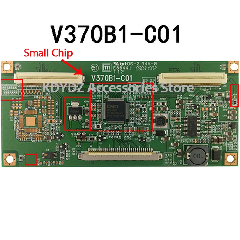 Бесплатная доставка хорошая тестовая T-CON плата для TLM37V68 V370B1-C01 V370B1-L01 большой чип