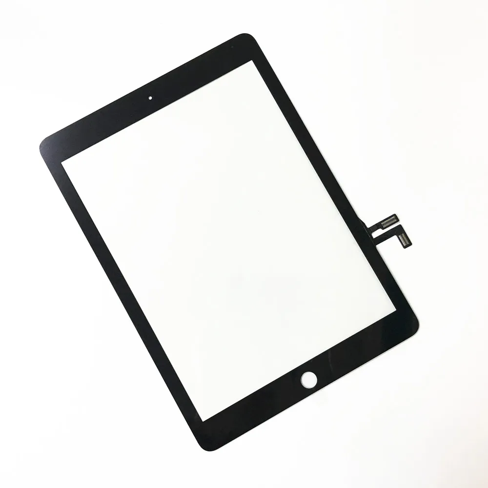 Black A1474 A1475 A1476 Сенсорное стекло для ipad Air 1 ipad 5 9,7 ''сенсорный экран дигитайзер сенсор стеклянная панель Digitzer - Цвет: Black