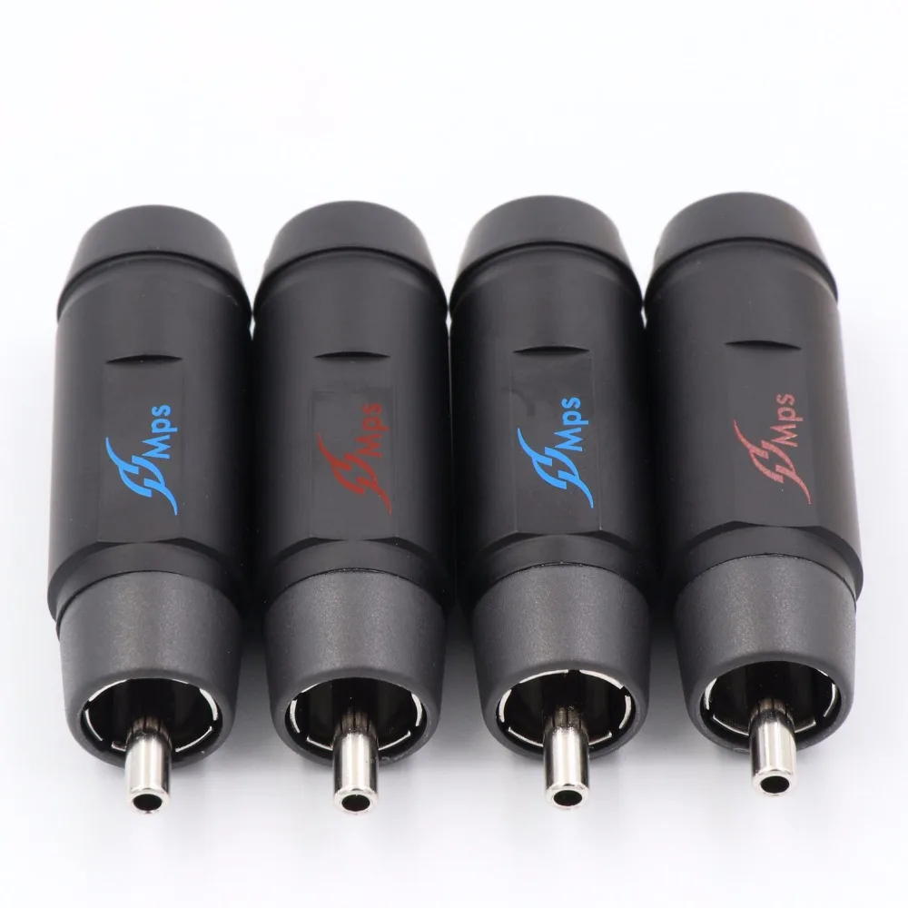 MPS 8G/10G RCA разъем сигнала разъем для CD DVD усилитель DAC Золото/родиевое покрытие медь