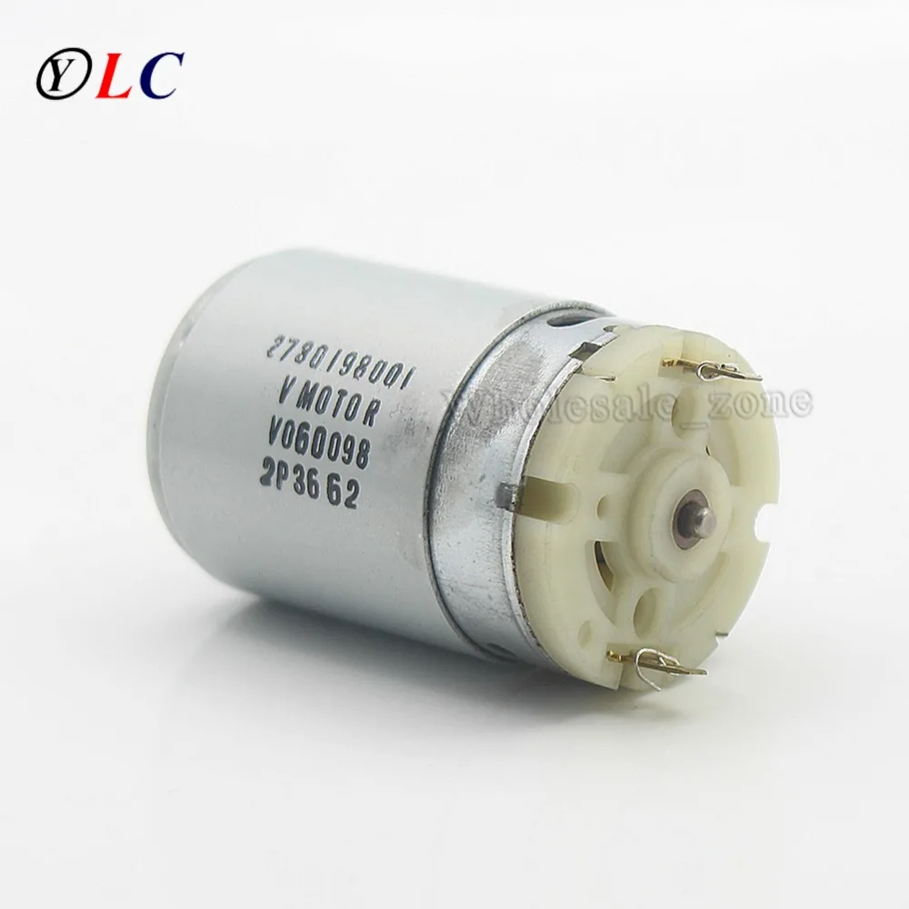 555 550 DC 12 V-14,4 V 18500-22000 RPM постоянный магнит двигатель постоянного тока Низкая скорость