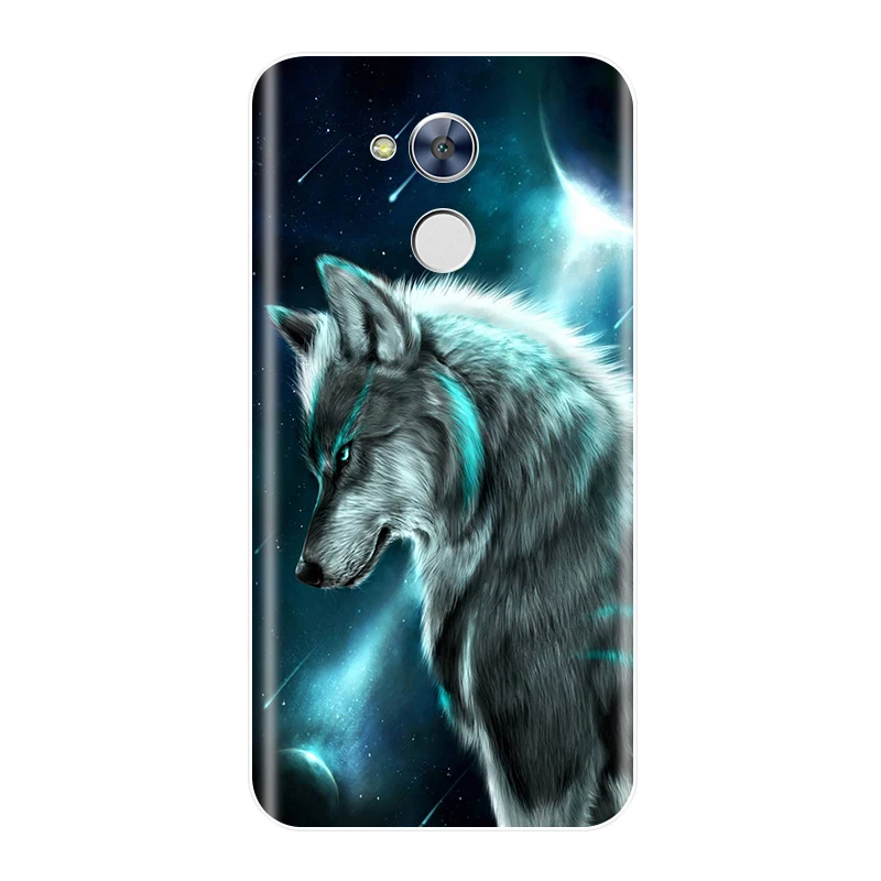 Чехол для телефона huawei Honor 5C 5X 4C 4X, мягкий силиконовый чехол из ТПУ с милым рисунком кота, задняя крышка для huawei Honor 6A 6X 6C Pro, чехол