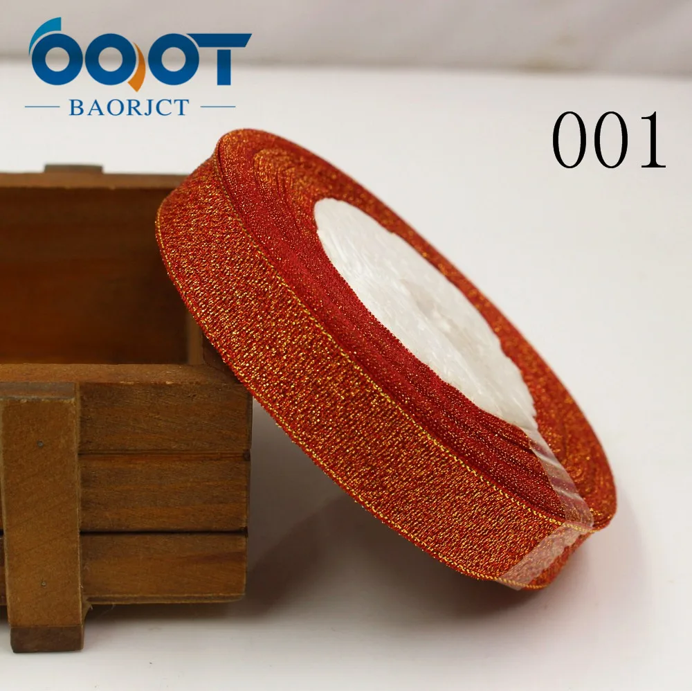OOOT BAORJCT 1710185 33 цвета 15 мм Блестящая лента Рождественская тесьма для свадьбы