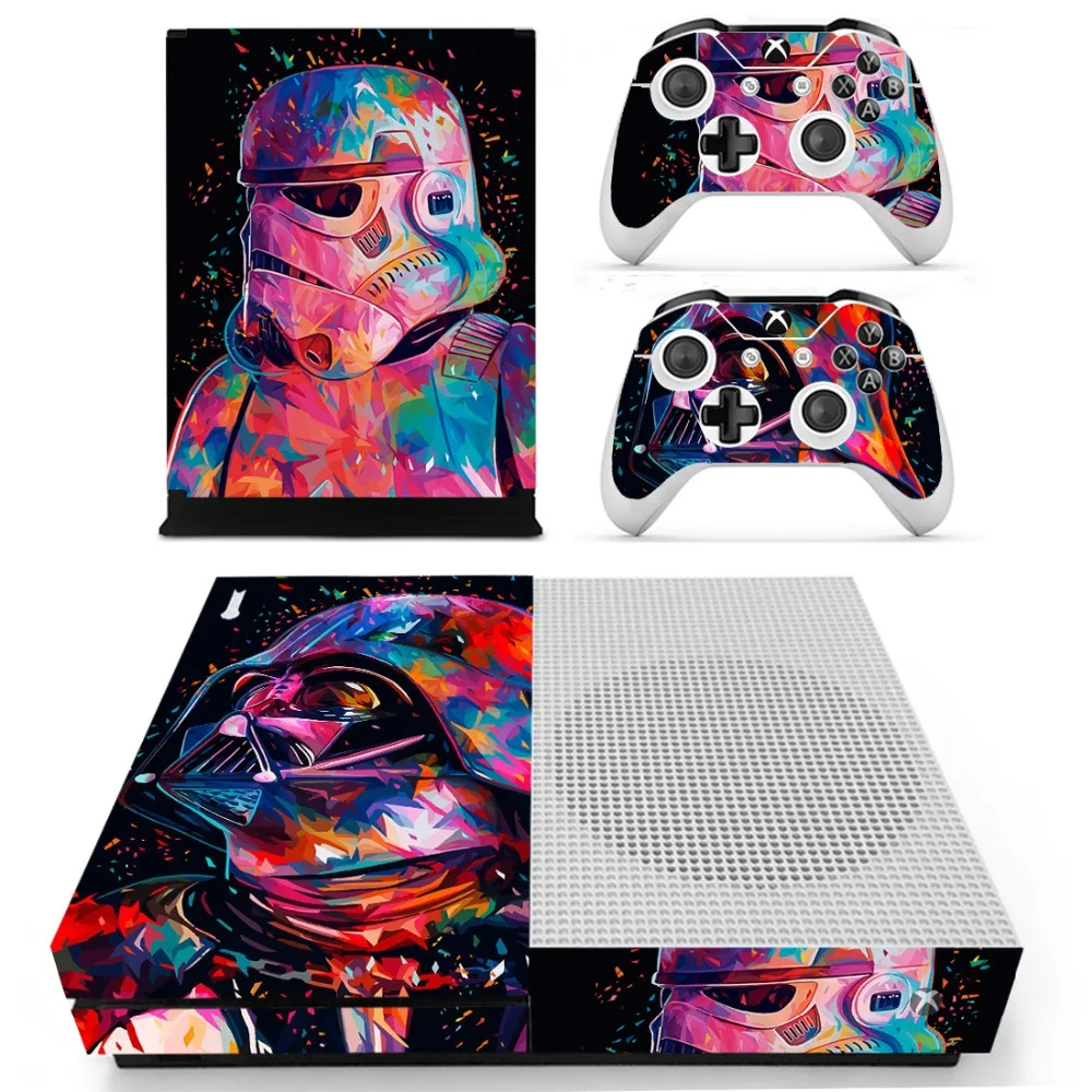 Наклейка Звездные войны для Xbox One S консоли и контроллеров тонкий виниловый
