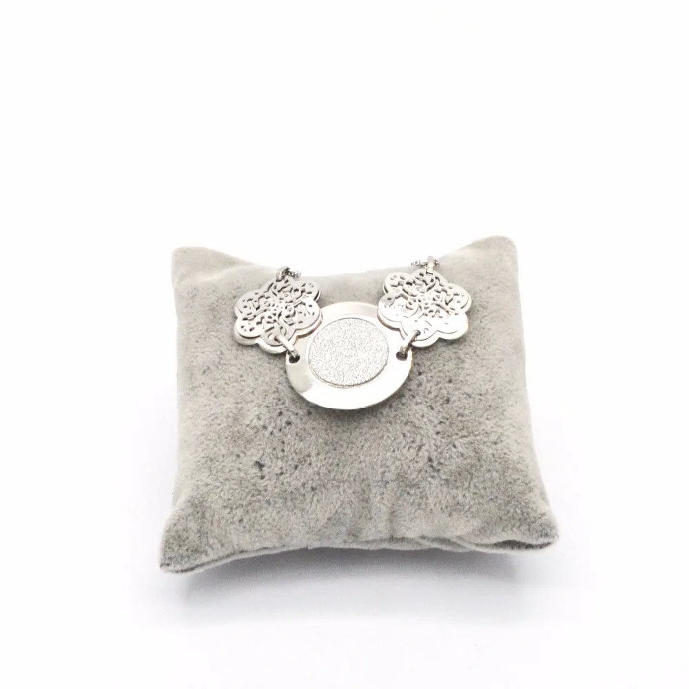 2019 Лидер продаж элегантность Стиль Серебро Цвет жаждут цветок Форма нержавеющая