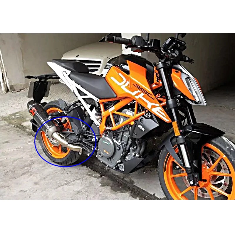 Глушитель выхлопной трубы DUKE 390 duke RC для мотоцикла глушитель KTM 250 Duke 125 2017