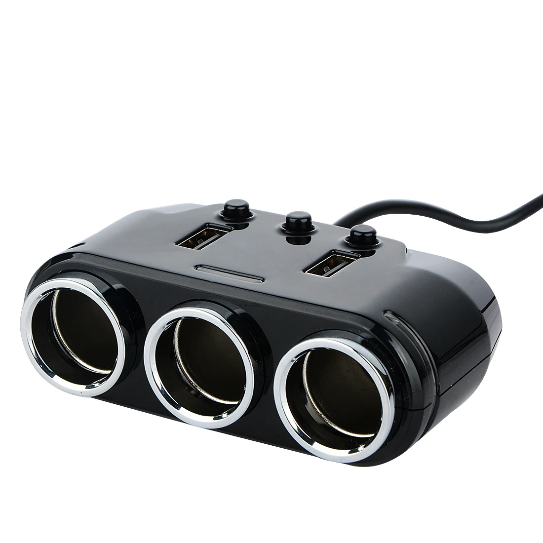 12 V-24 V розетка для автомобильного прикуривателя сплиттер штепсельная вилка LED USB