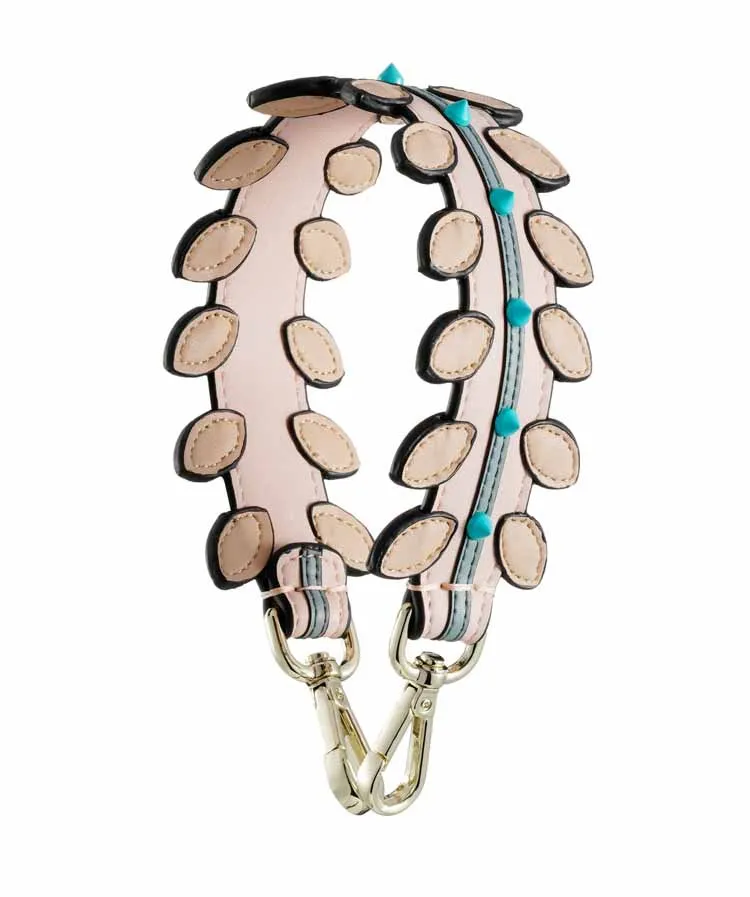leaves gold buckle Новинка, модная сумка из спилка, листья, заклепки, ремни, дизайн, короткий ремень, ремень, сумки, части, шикарные, легко сочетающиеся, qn239 - Цвет: leaves gold buckle