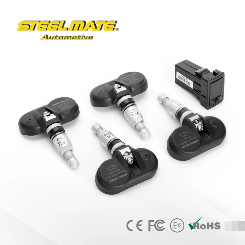 Steelmate TP-73 B OE-FIT TPMS Tire Pressure Monitoring System LED Display Internal Sensor Car Styling Accessories Bar unit | Автомобили и