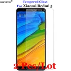 2 шт.лот для Xiaomi Redmi5 закаленное стекло 9H 2.5D Премиум Защитная пленка для экрана Xiaomi Redmi 5 5,7