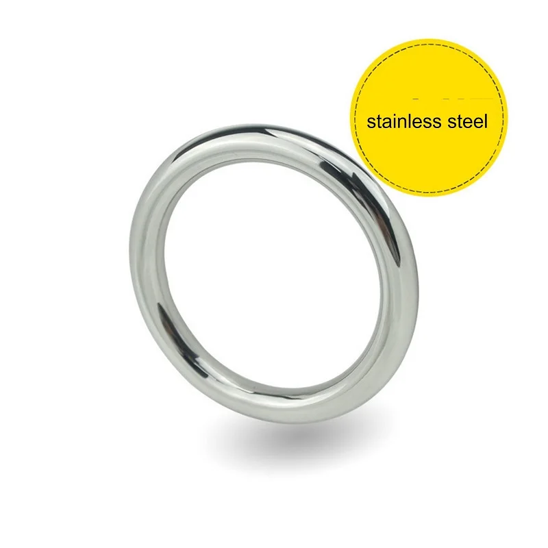 Задержка эякуляции cockring металлическое кольцо для пениса из нержавеющей стали
