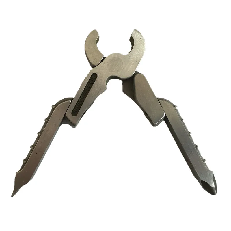 1 шт. Swiss EDC GEAR Tech 6 в 1 микро многофункциональные складные плоскогубцы мини портативный карманный удобный прецизионный инструмент для ключей