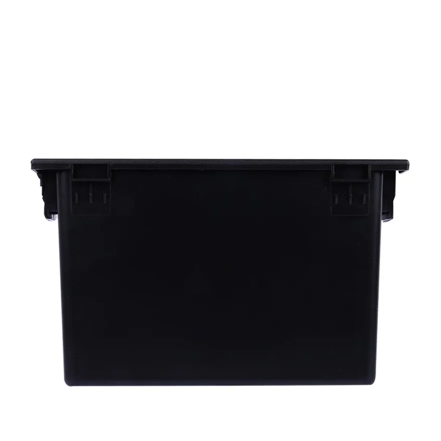 Новый Черный Автомобильный контейнер для хранения стереомагнитолы приборной