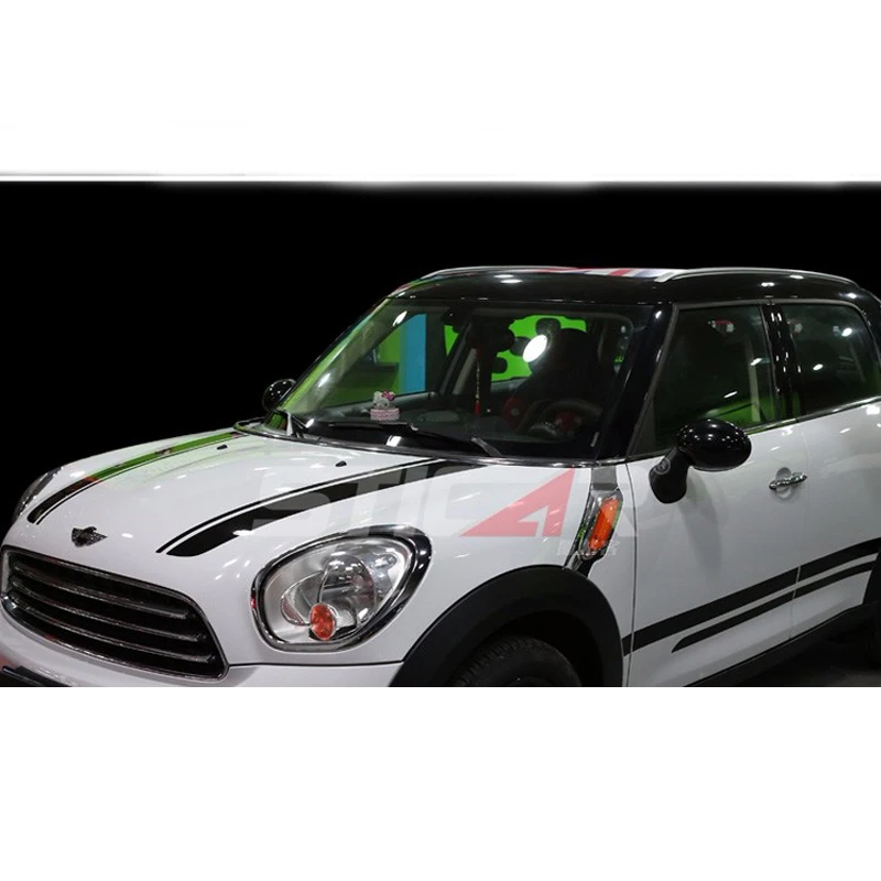 Brand New Oracal Material UV Protected Car Head Sticker Black and Red Color For Mini Cooper Countryman | Автомобили и мотоциклы
