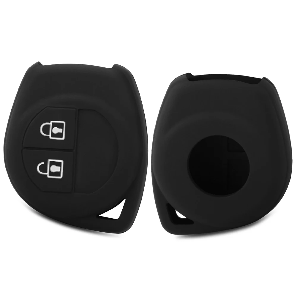 Автомобильные аксессуары 2 кнопки силикагелевый Чехол для автомобильного ключа
