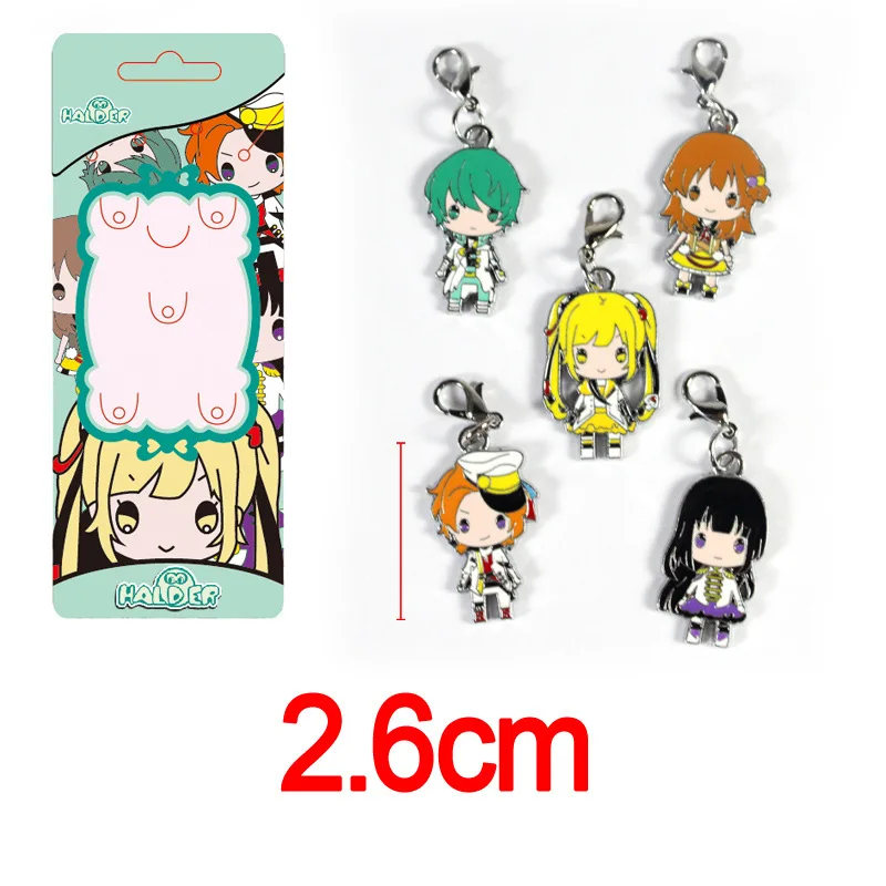 Tsukiuta Anime Iron Resin Keychain Pendant Mutsuki Hajime Kisaragi Koi Yayoi Haru Satsuki Aoi Minaduki Rui Nagatsuki Yoru | Игрушки и