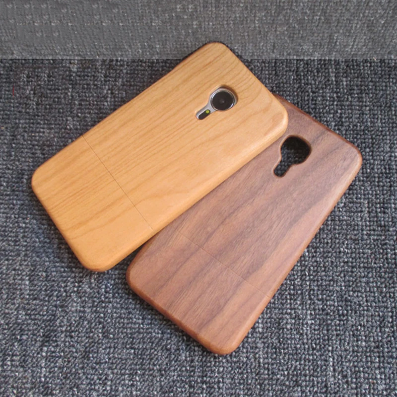2018 luxury For Meizu MX5 case qimei Natural bamboo and wood shell back cover for MX 5 5.5inch |