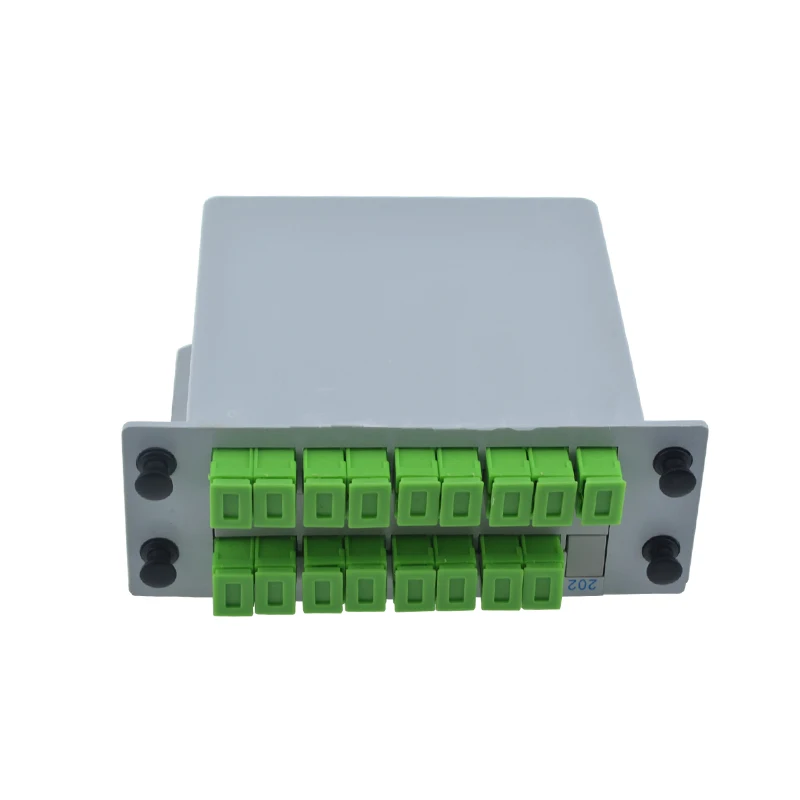 1X16 SC APC PLC волоконно оптический разветвитель коробка GPON Кассетный Тип соединитель