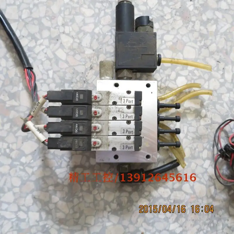 

[SA] Small gold wells KOGANEI original electromagnetic valve 040E1 A040-4E1 DC24V A040E1 spot in kind --3PCS/LOT